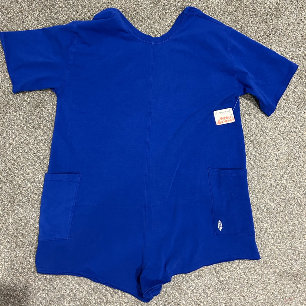 NWT Free People Movement Hot Shot Tee Romper‎ - Picture 4 of 6
